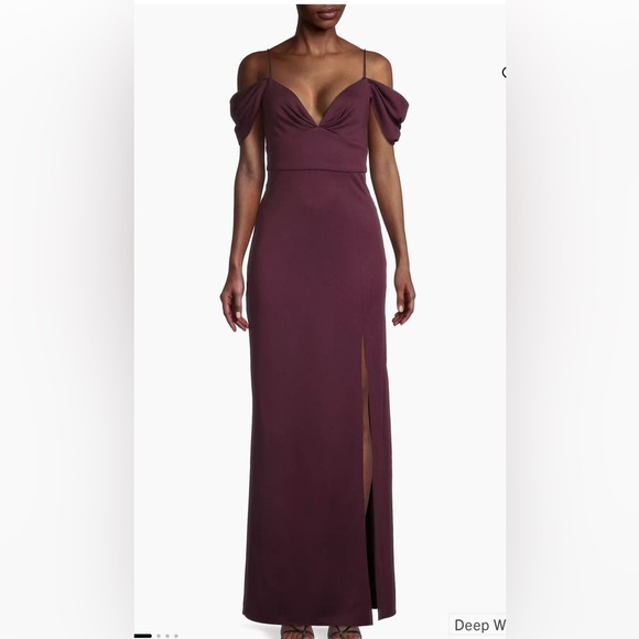 Sachin + Babi Dresses & Skirts - Sachin & Babi Brittany Maxi Sz 4 deep wine